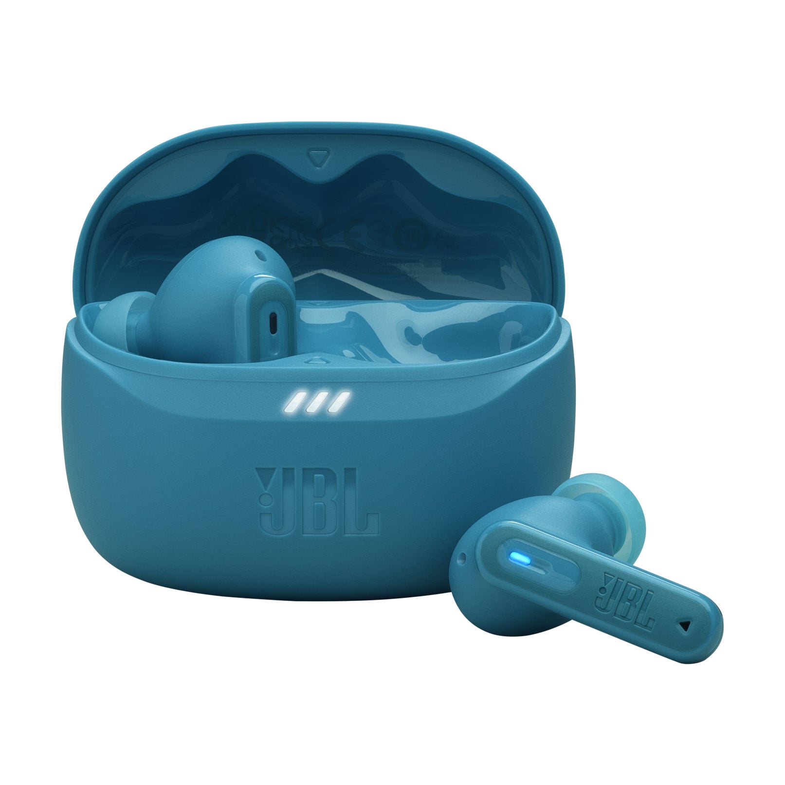 Бездротові вакуумні навушники JBL Tune Beam 2, бірюзові (JBLTBEAM2TQE)